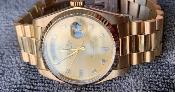 Đồng hồ Rolex Vàng khối 18k 750au
