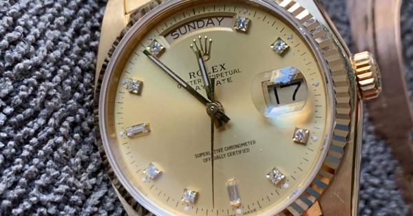 Đồng hồ Rolex Vàng khối 18k 750au