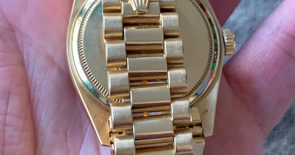 Đồng hồ Rolex Vàng khối 18k 750au