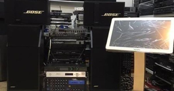 Bán bộ karaoke KTV chuẩn gồm Loa, Âm li, Micro, màn hình cảm ứng