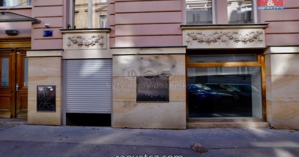 Bán cửa hàng, 89 m2, chủ tư nhân, Praha 2 – Vinohrady