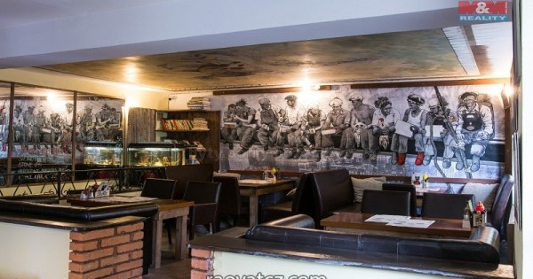 Cho thuê quán ăn, 208 m2, Praha – Smíchov