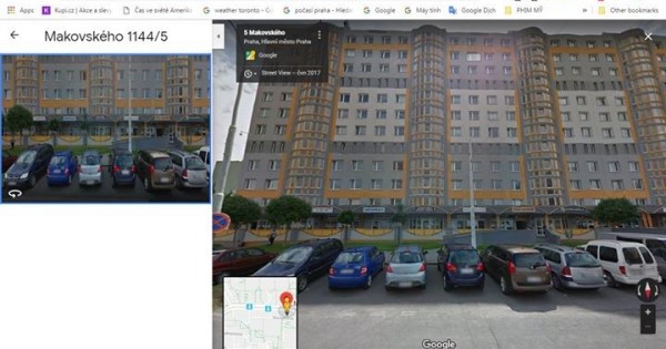 Cho thuê phòng có balcon, rộng rãi, sạch đẹp ở Praha 6 gần Makro Stodulky