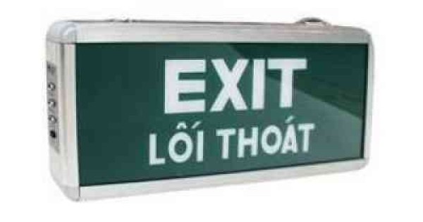 Bán đèn thoát hiểm exit hình chữ nhật - AGT0061 tại quận 7