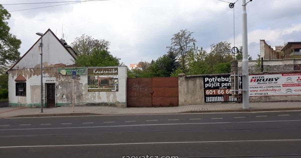 Cần bán 1200 m2 đất tại trung tâm TP Litvinov