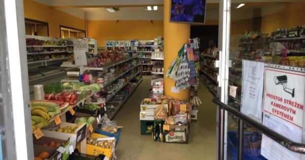 Nhượng lại cửa hàng Potraviny khu vực ven ostrava 15km