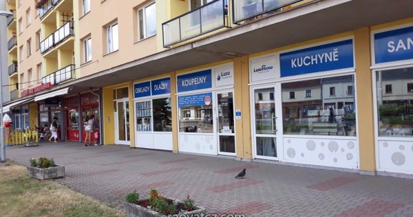 Cho thuê cửa hàng ở trung tâm thành phố Lítvinov, Most