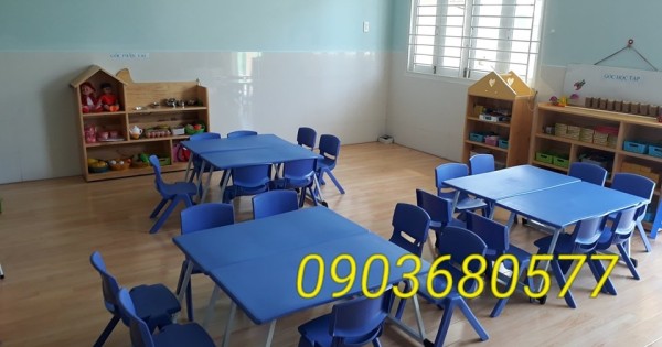 Bàn ghế nhựa mầm non cho trẻ em giá cực TỐT