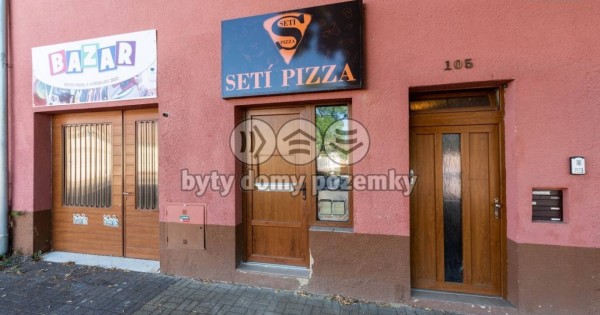 Bán bất động sản, trên ở dưới cửa hàng 327m2 tại Tuchlovice - Kladno