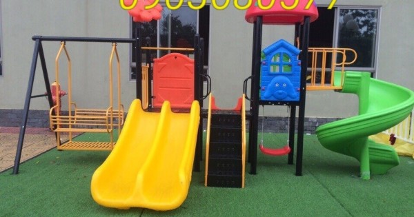 Cầu trượt mầm non giá rẻ, an toàn cho bé yêu