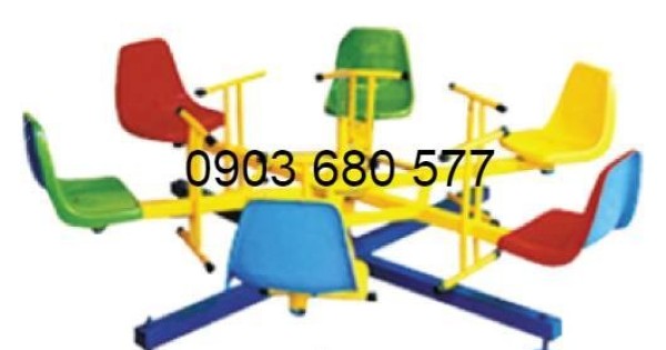 Đu quay, mâm xoay dành cho bé mầm non