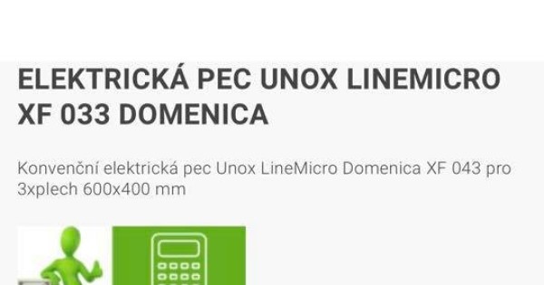 Cần thanh lý lò nướng bánh UNOX LineMicro 4x 600x400 XF 043 Domenica
