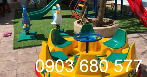 Đu quay, mâm xoay dành cho bé mầm non