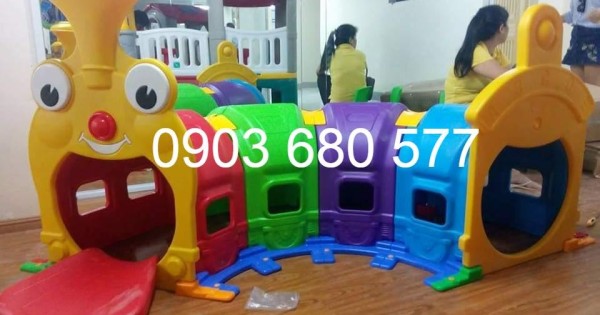 Đồ chơi cung chui, hang chui trẻ em cho trường mầm non