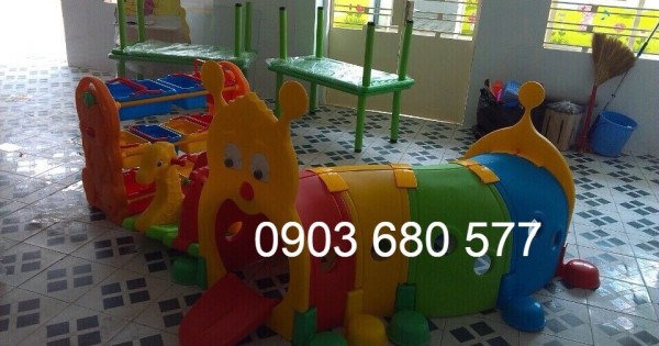 Đồ chơi cung chui, hang chui trẻ em cho trường mầm non