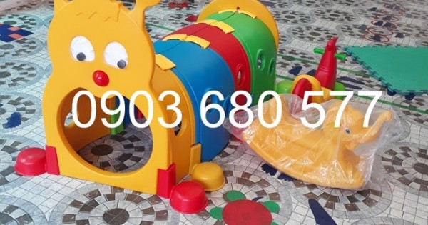 Đồ chơi cung chui, hang chui trẻ em cho trường mầm non