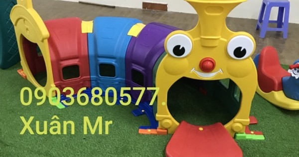 Đồ chơi cung chui, hang chui trẻ em cho trường mầm non