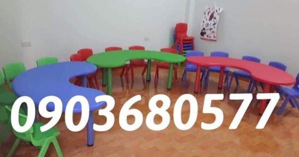 Chuyên cung cấp bàn và ghế nhựa cho trẻ em mầm non giá cực SỐC