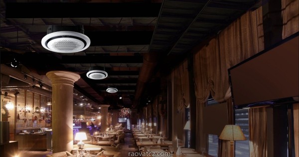 Máy lạnh âm trần Samsung, Cassette 360 Samsung, Mặt nạ tròn phong cách