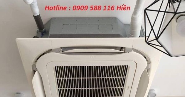 So sánh sự khác nhau giữa điều hòa âm trần loại Cassette và điều hòa âm trần nối ống gió (Giấu trần)