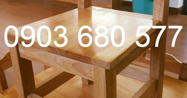 Cung cấp bàn ghế gỗ trẻ em cho trường mầm non