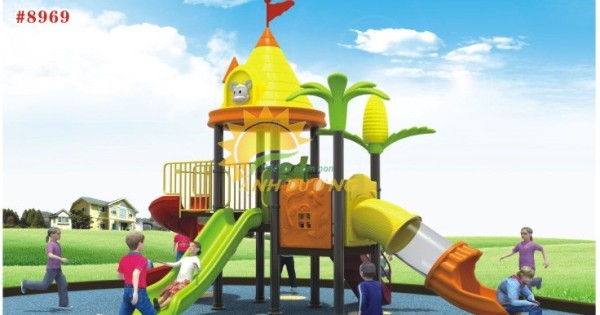 Cung cấp cầu tuột trẻ em cho trường mầm non giá cực SỐC