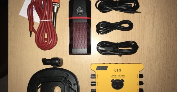 Bán combo live stream XOX K10 + MS-4 tại CH Séc