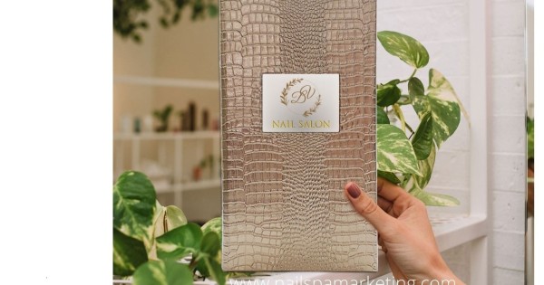 In ấn - Thiết kế - Marketing Nail Spa & Restaurant