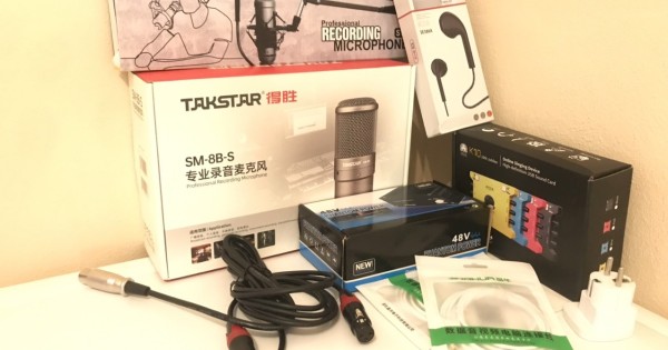 Bộ live stream XOXK10 + Takstar SM8B