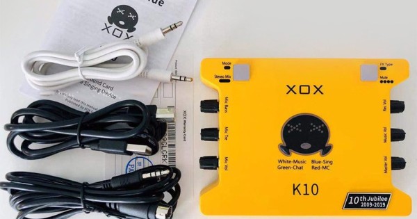 Bộ live stream XOXK10 + Takstar SM8B