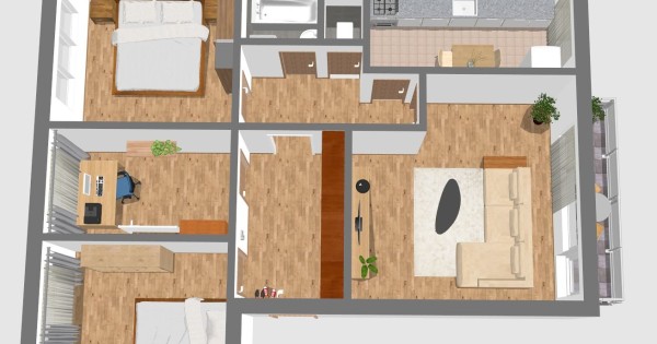 BÁN CĂN HỘ 4+1 TẠI BRNO LÍŠEŇ