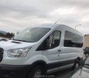 Xe ford transit 9 chỗ, xe mới chạy được 50 nghìn km