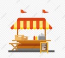 Cho thuê quầy ăn nhanh trước cửa siêu thị tại Praha 4 Chodov