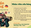 TUYỂN NHÂN VIÊN CỬA HÀNG SUSHI- tới Đức làm việc và sinh sống