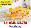 chuyên bán bàn ghế nhựa mầm non, bàn ghế mầm non giá rẻ