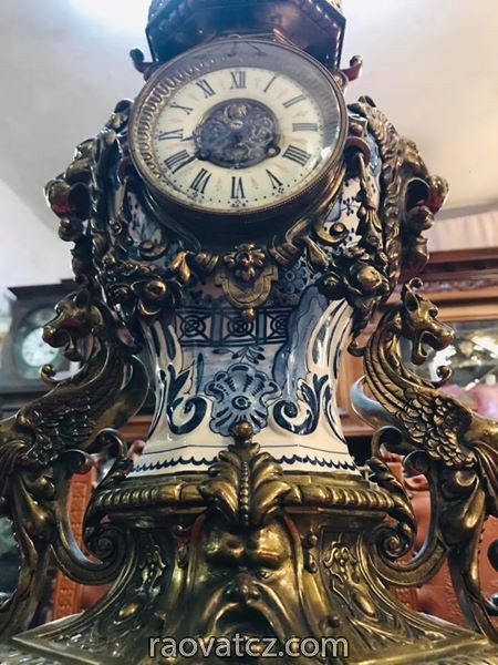 Cần bán bộ Đồng Hồ Cổ Bronze & Pocerland 1889 tại Plzen - Hình 1