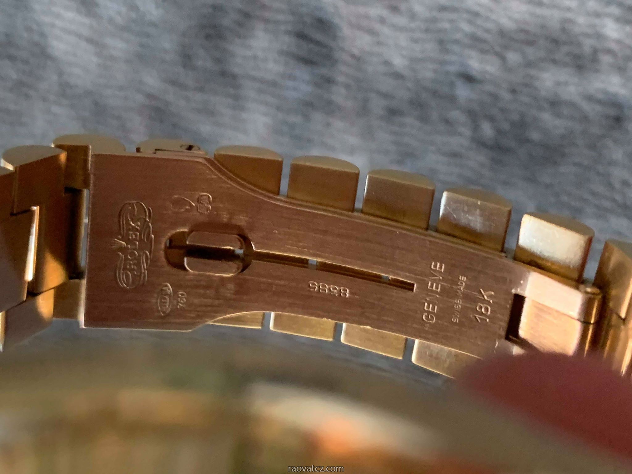 Đồng hồ Rolex Vàng khối 18k 750au - Hình 1