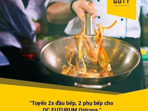 Tuyển 2 đầu bếp và 2 phụ bếp làm việc tại Futurum Ostrava