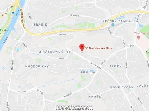 Cho thuê nhà ở cạnh siêu thị plaza Novou Dvorská Praha 4