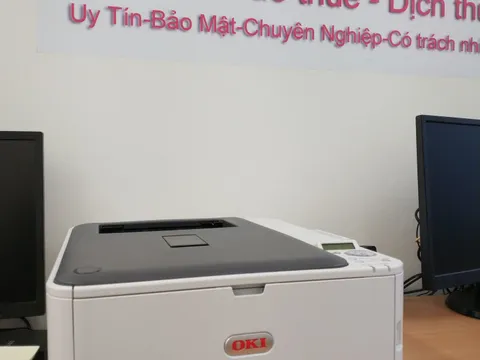 Thanh lý máy in OKI laser LED C332 mua tại Alza