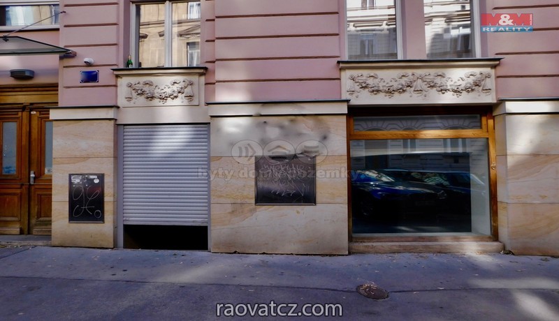 Bán cửa hàng, 89 m2, chủ tư nhân, Praha 2 – Vinohrady