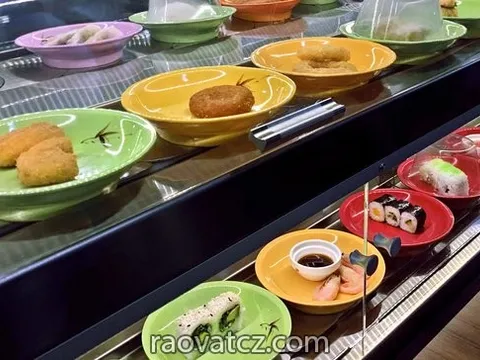 Quán running sushi tại thành phố Pardubice cần tìm 2 bồi bàn
