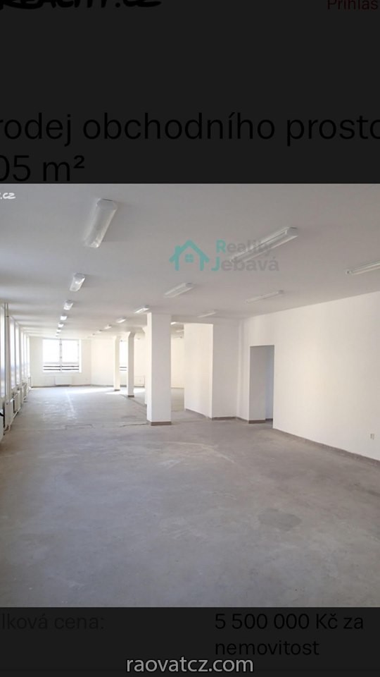 Bán tòa nhà tại trung tâm Klicperova 208, Hlinsko, diện tích 1.050m2