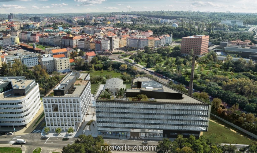 Cho thuê byt 1+1 cho thuê ,địa chỉ tại Praha 8 gần sát bến tàu điện