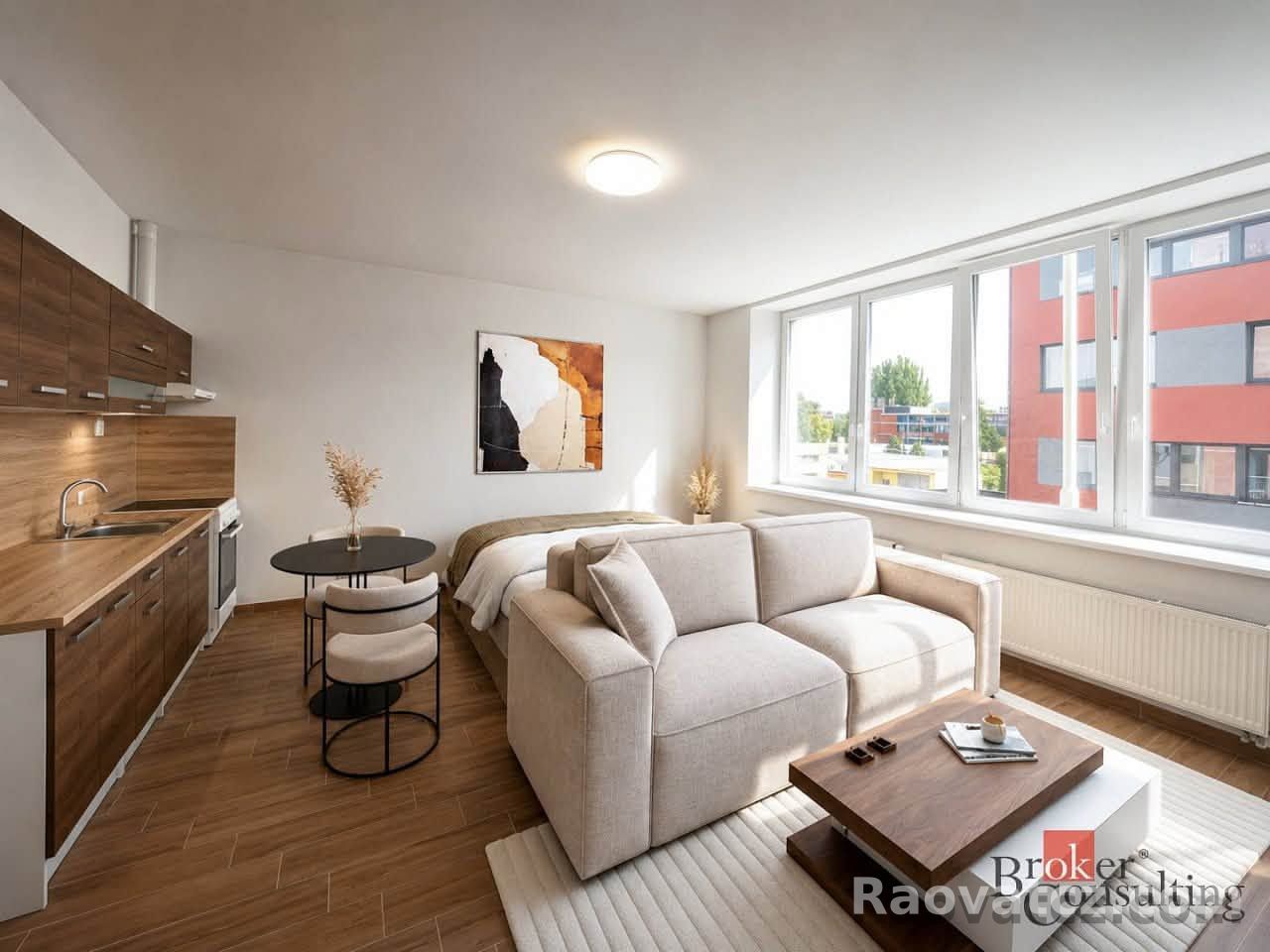 Bán căn hộ hiện đại 1+kk, 34,6 m2 + kho riêng – Praha 9, vyšočany - Hình 1