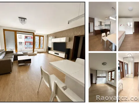 Cho thuê dài hạn căn hộ 3+kk, 94 m2 – full nội thất – ban công – phòng thay đồ